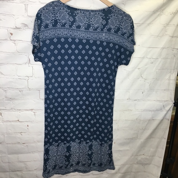 Lucky Brand Short Sleeve Tunic T-Shirt Dress Size XS - Picture 5 of 8